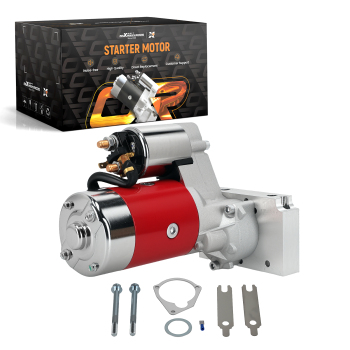Starter Motor compatible for Chevy 305 350 V8 Small / Big Block 153 / 168 Tooth Flywheels