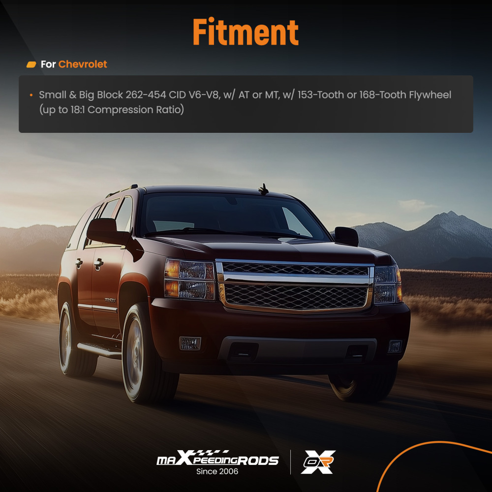 High Torque Small & Big Block Starter Motor compatible for CHEVY HD 3HP 305 350 454