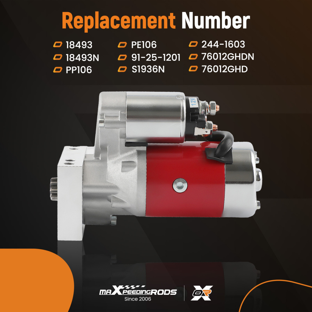 High Torque Small & Big Block Starter Motor compatible for CHEVY HD 3HP 305 350 454