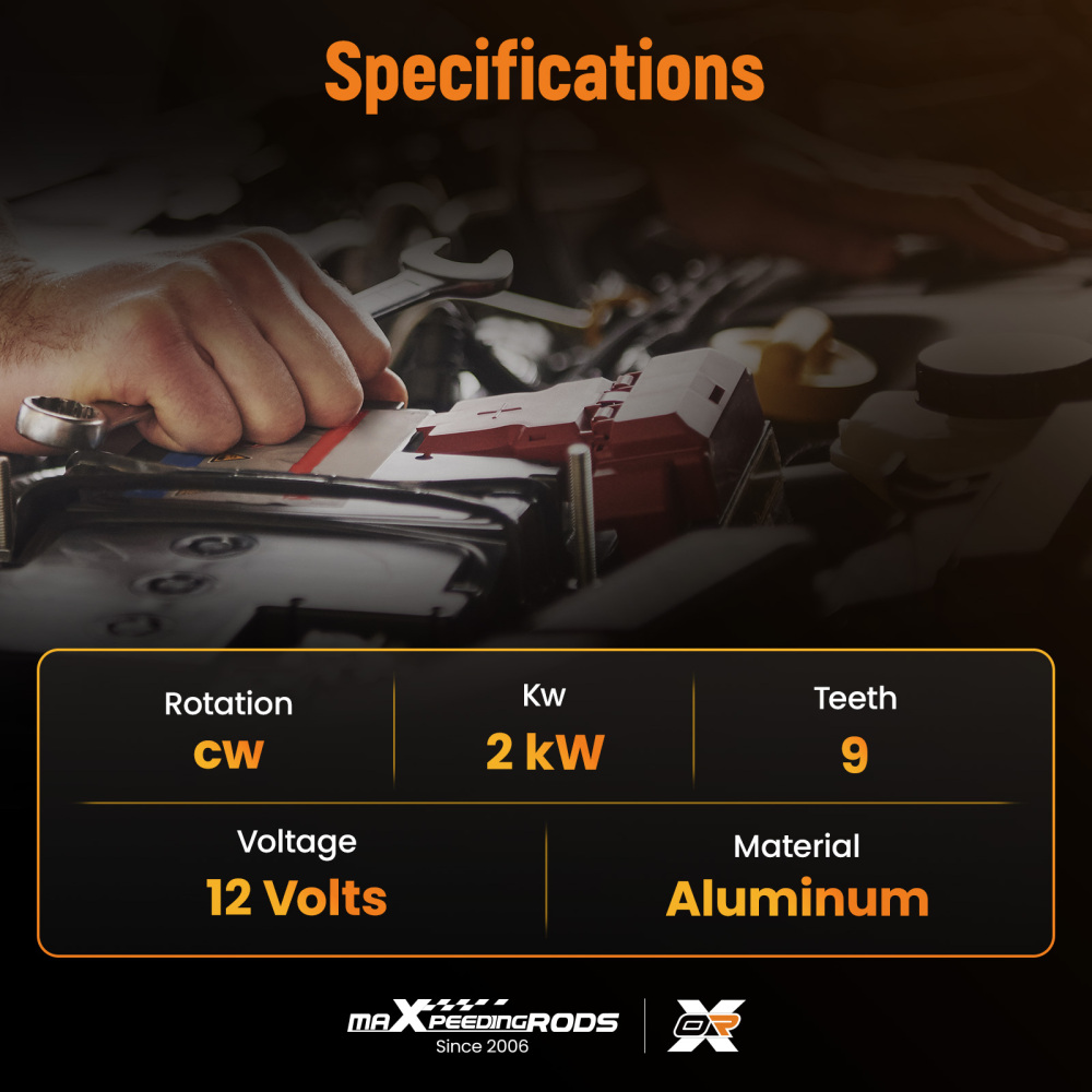 High Torque Small & Big Block Starter Motor compatible for CHEVY HD 3HP 305 350 454