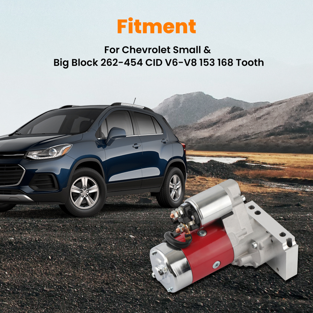 High Torque Small & Big Block Starter Motor compatible for CHEVY HD 3HP 305 350 454