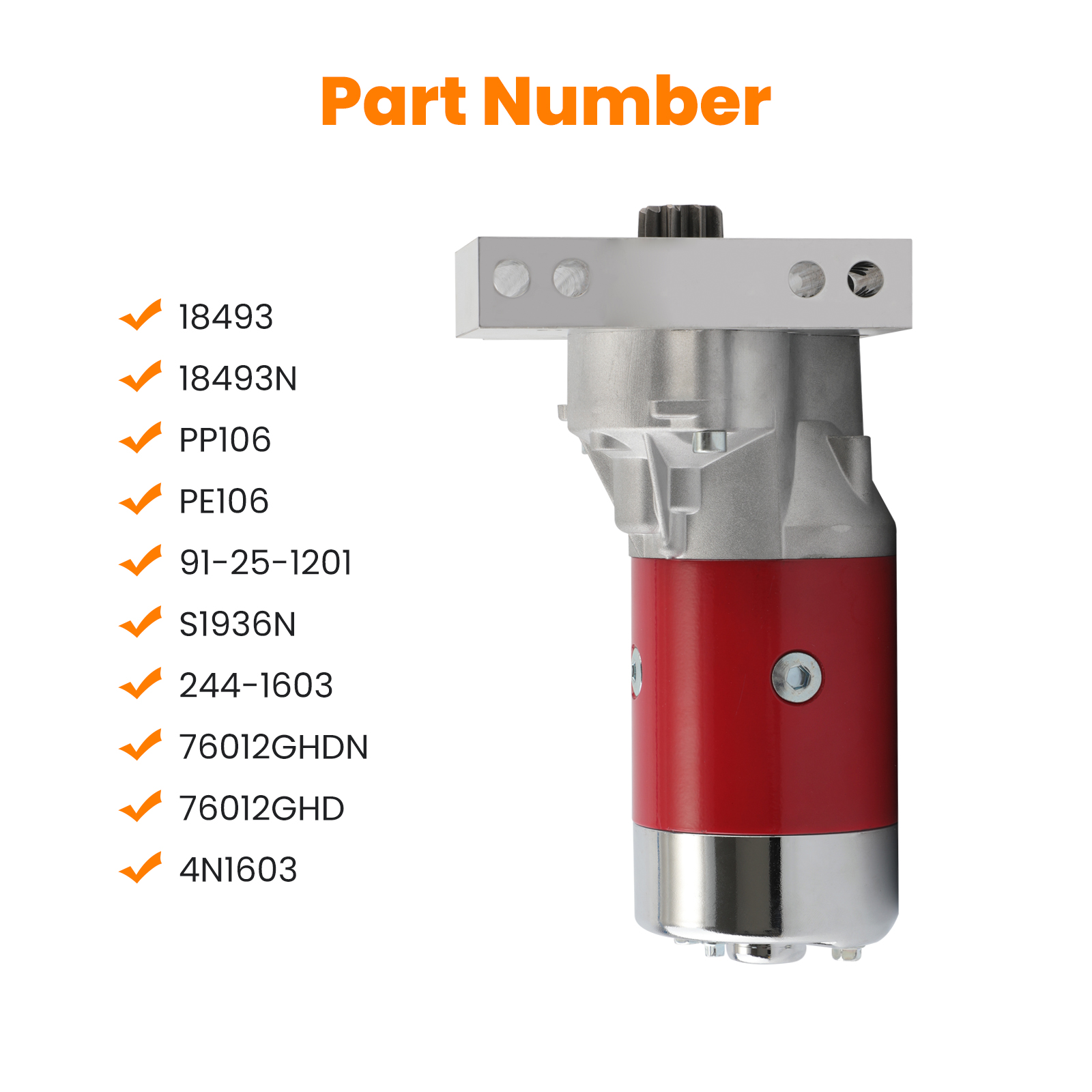 New Starter Motor compatible for Chevy-v8 compatible for Mini