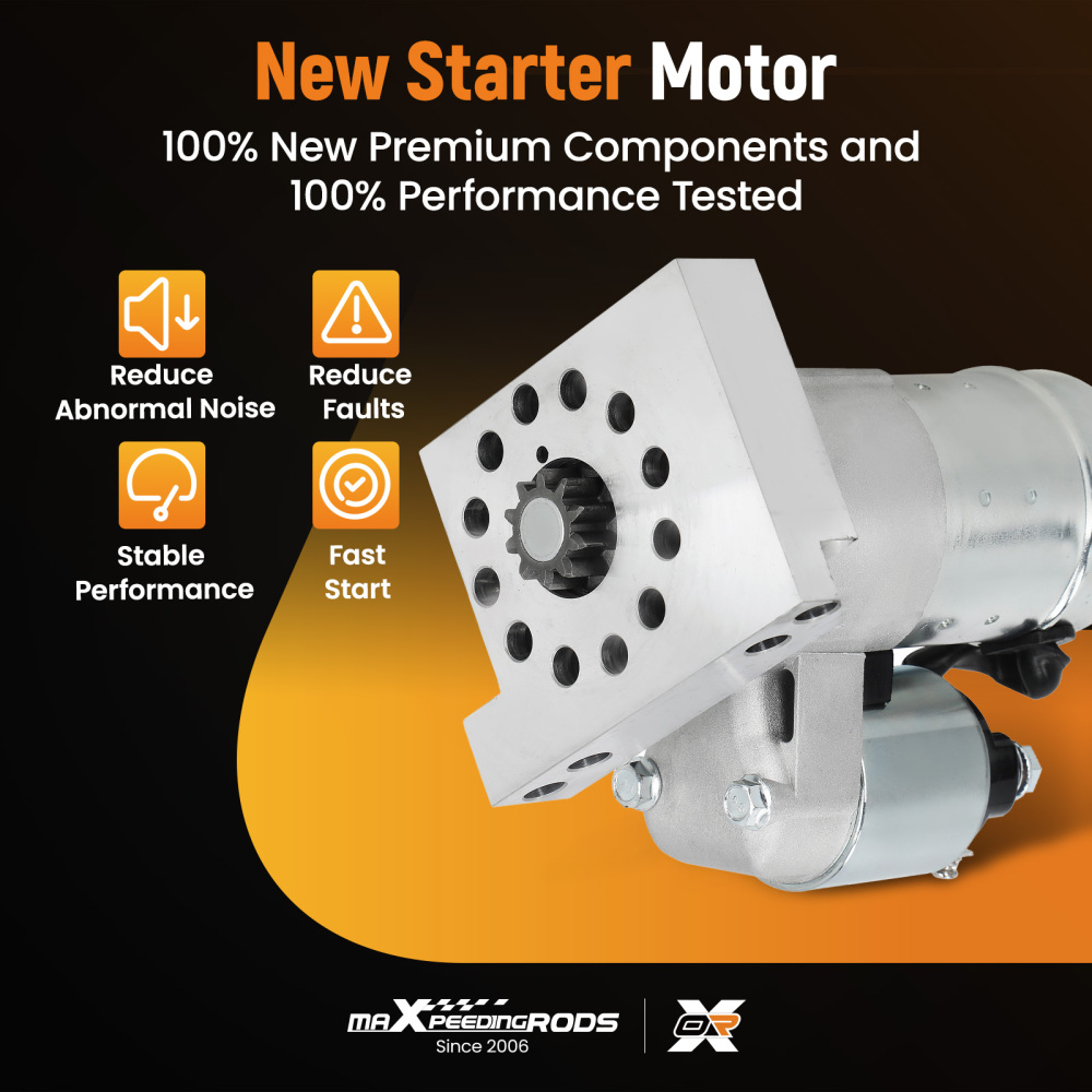 Motor De Arranque Motor démarreurs 12 V compatible para Chevrolet AstroBase 4.3L/262CI V6