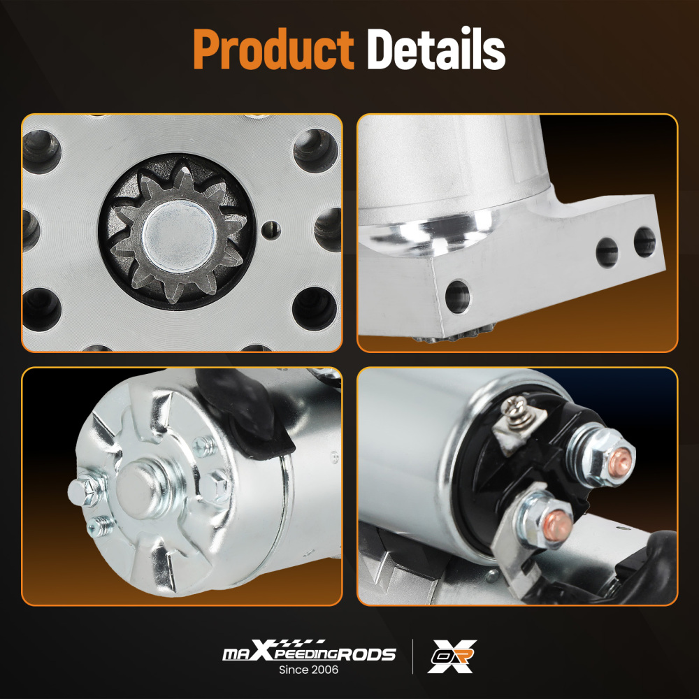 Motor De Arranque Motor démarreurs 12 V compatible para Chevrolet AstroBase 4.3L/262CI V6