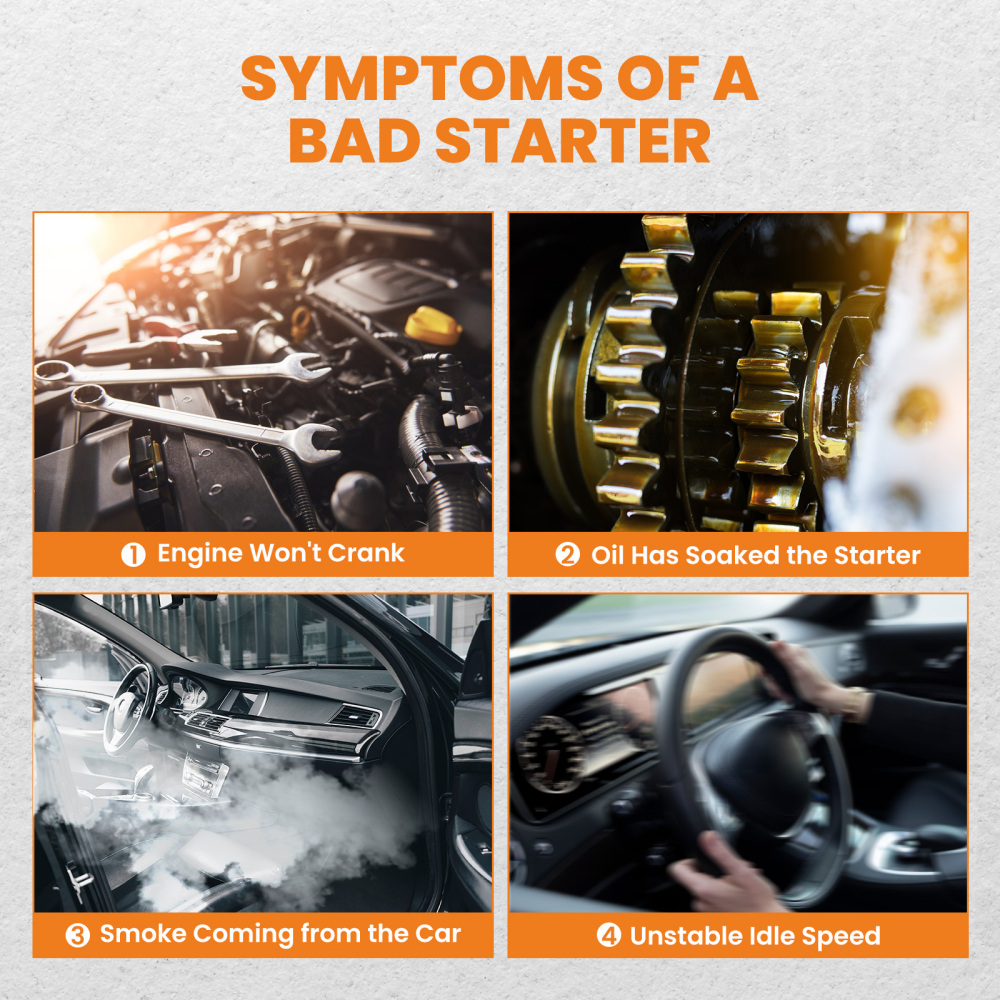 For High Performance New SBC BBC Small And Big Block compatible for Chevy MiniI Starter 305 350 454 19695