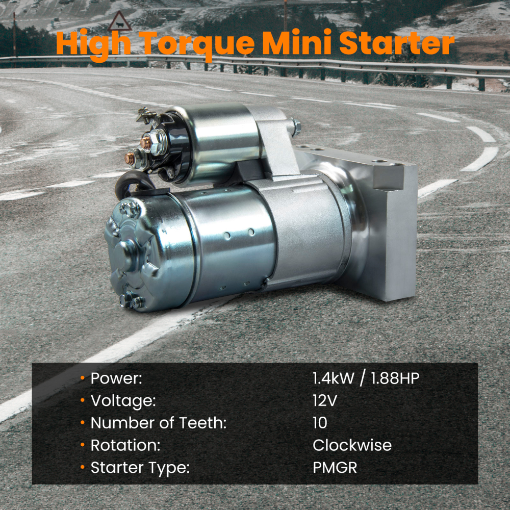 For High Performance New SBC BBC Small And Big Block compatible for Chevy MiniI Starter 305 350 454 19695