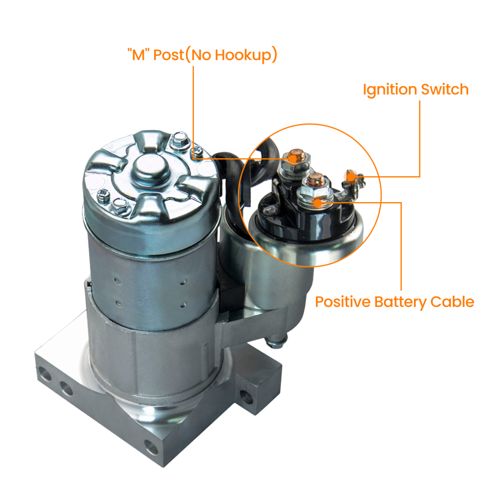 For High Performance New SBC BBC Small And Big Block compatible for Chevy MiniI Starter 305 350 454 19695