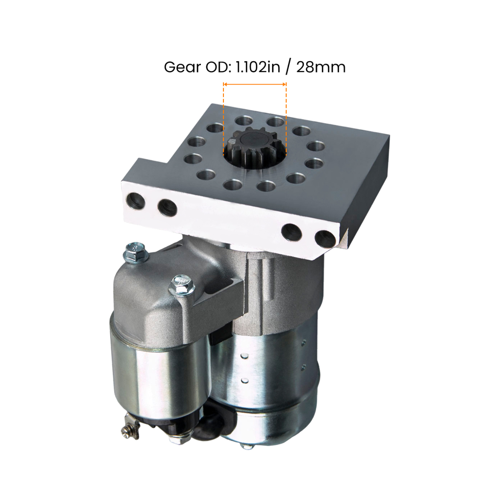 For High Performance New SBC BBC Small And Big Block compatible for Chevy MiniI Starter 305 350 454 19695