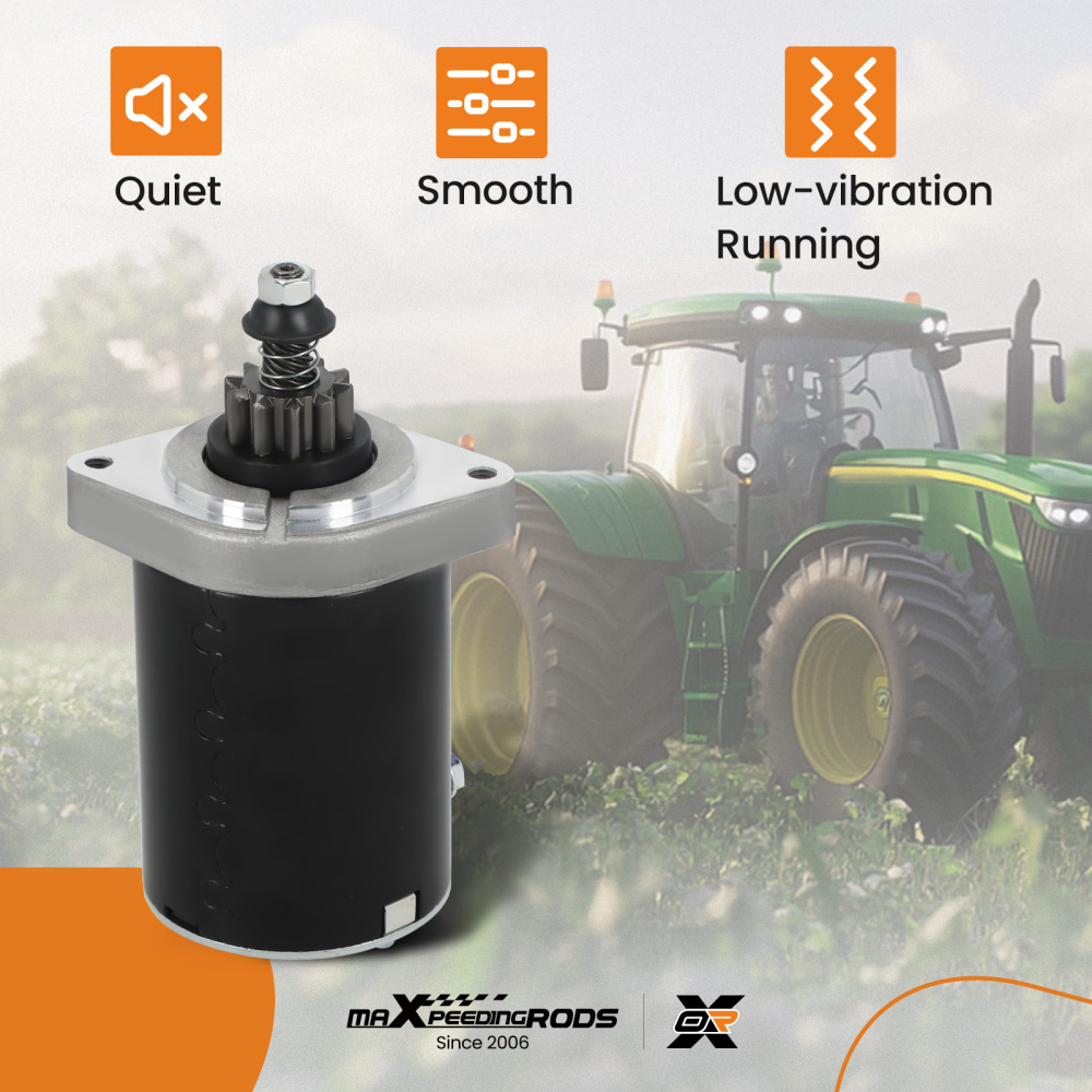 Starter motor compatible for Kawasaki FR651V FR691V FS481V compatible for Cub Cadet Zero-Turn Lawn Mower
