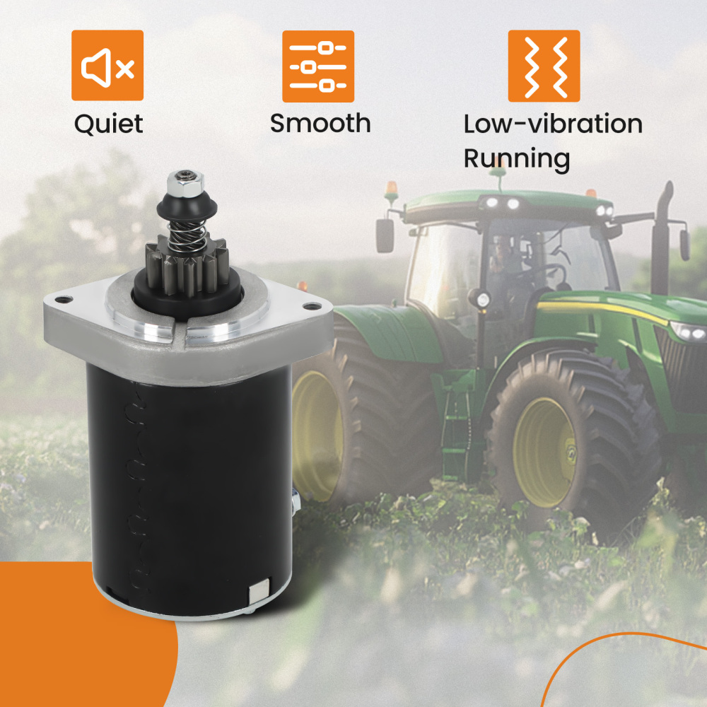 Démarreur électrique compatible pour Kawasaki FR651V, FR691V compatible pour John Deere X300 X324