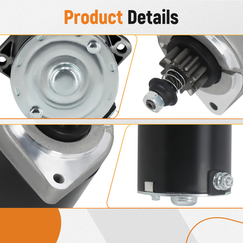 Démarreur électrique compatible pour Kawasaki FR651V, FR691V compatible pour John Deere X300 X324