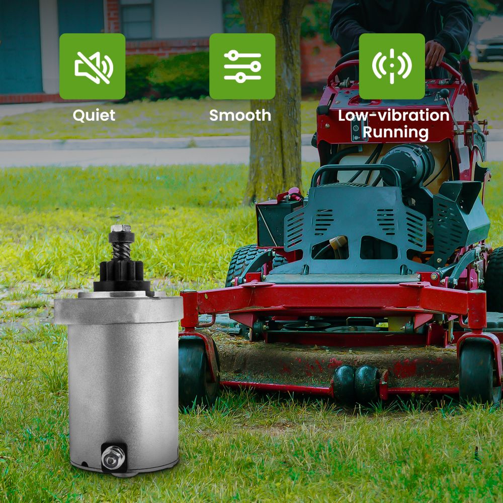 Starter Motor compatible for Kawasaki FR651V, FR691V compatible for John Deere X300 X324