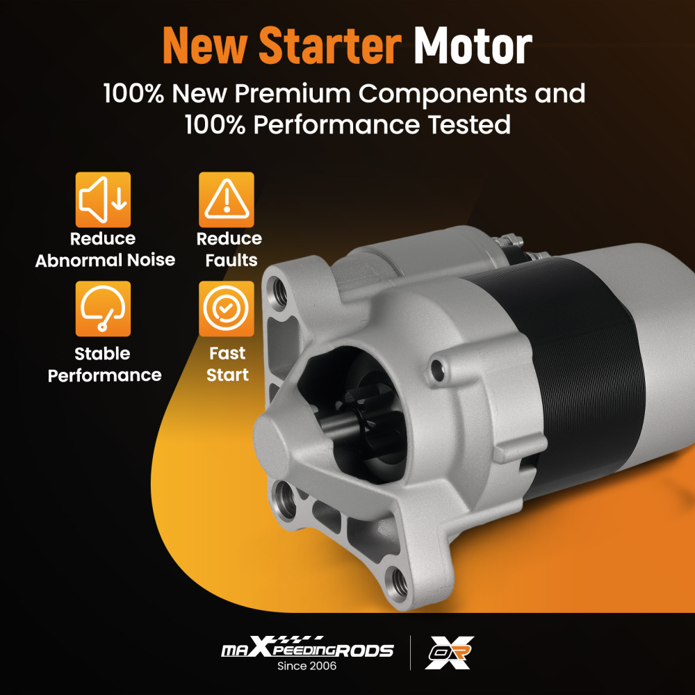 Starter Motor compatible for Renault Clio Megane compatible for Nissan Kubistar 1.4 1.6 7711135849 32566N