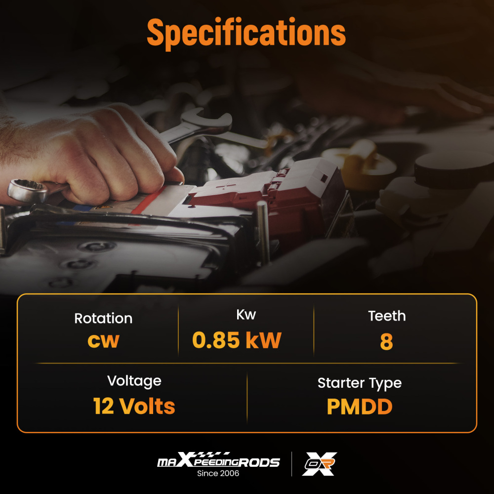 Starter Motor compatible for Renault Clio Megane compatible for Nissan Kubistar 1.4 1.6 7711135849 32566N