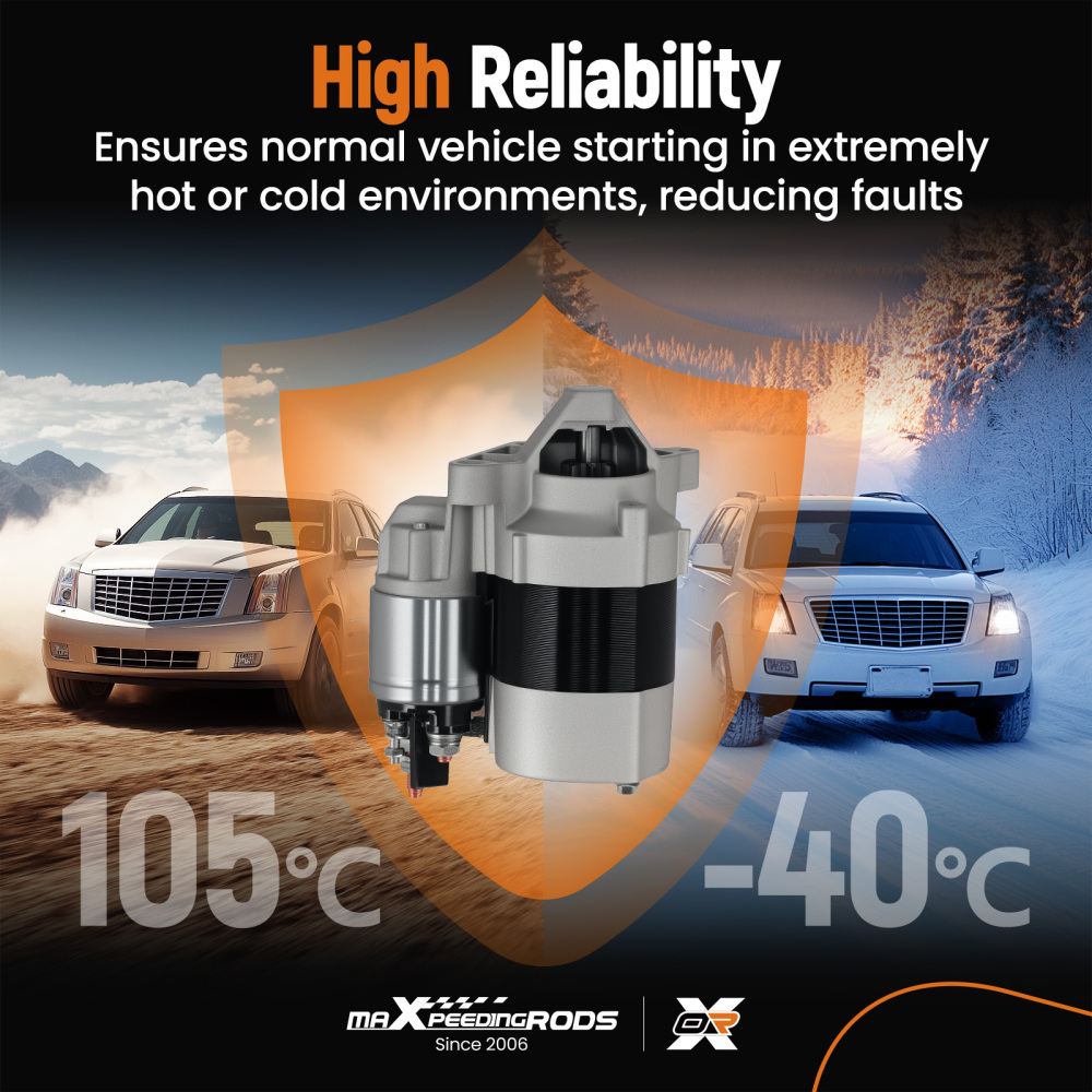 Starter Motor compatible for Renault Clio Megane compatible for Nissan Kubistar 1.4 1.6 7711135849 32566N