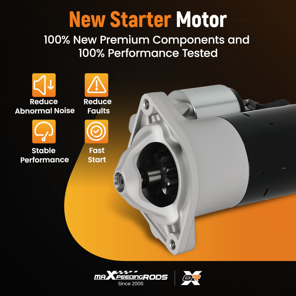 Starter Motor compatible for Citroen Relay compatible for Fiat Ducato compatible for Peugeot Boxer 2.3JTD 2.8HDi 55195967