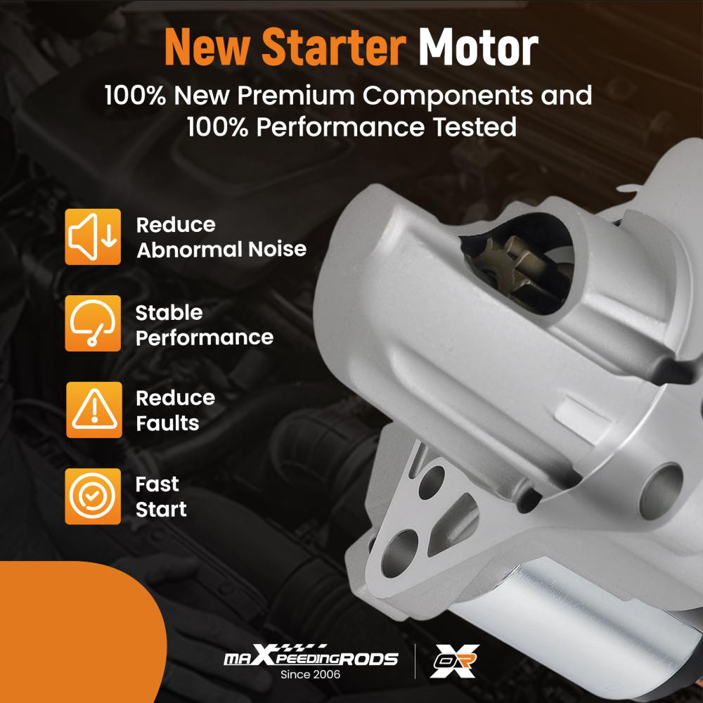 Engine Starter compatible for Holden VE Commodore 3.6L V6 06-13 M0T35273 1.4 kW 12V