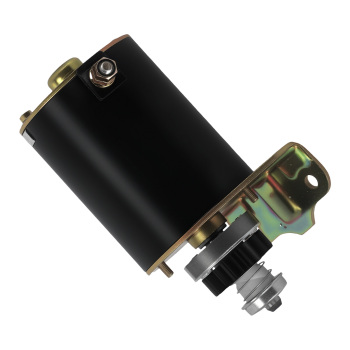 Starter Motor 499521 compatible for Briggs& Stratton compatible for Cub Cadet Lawn Mower 16 Tooth 12V