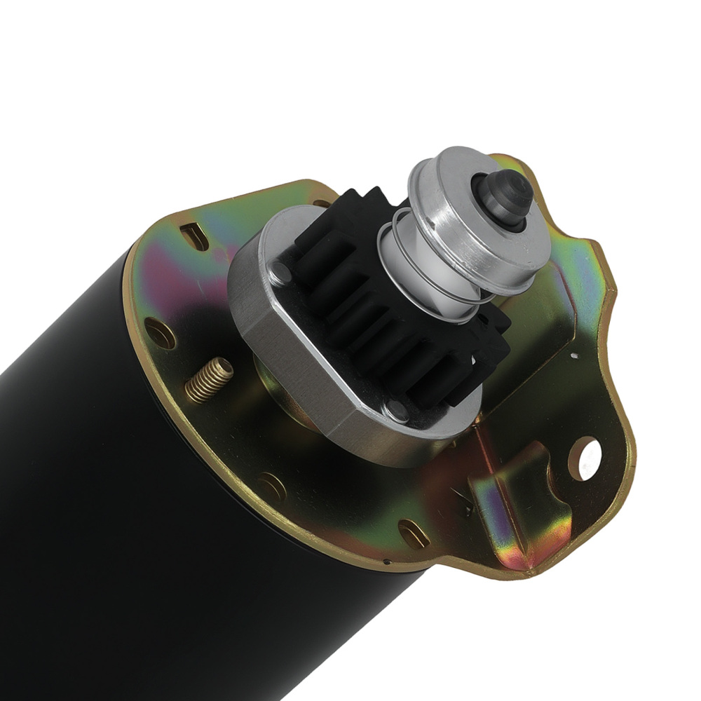 Starter Motor 499521 compatible for Briggs& Stratton compatible for Cub Cadet Lawn Mower 16 Tooth 12V