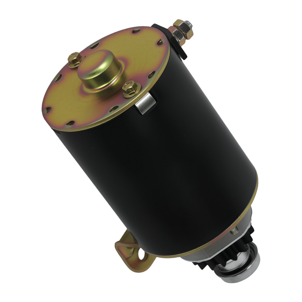 Starter Motor 499521 compatible for Briggs& Stratton compatible for Cub Cadet Lawn Mower 16 Tooth 12V