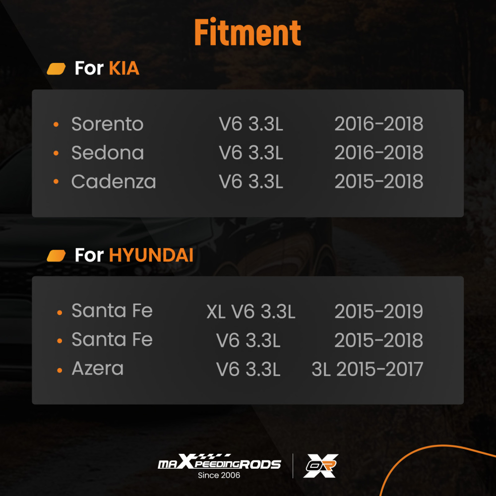 Starter compatible for HYUNDAI Santa Fe XL/Azera 3.3L 2015-2019 361003C260 1.7kW 11T