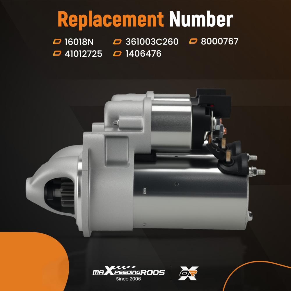 Starter compatible for HYUNDAI Santa Fe XL/Azera 3.3L 2015-2019 361003C260 1.7kW 11T