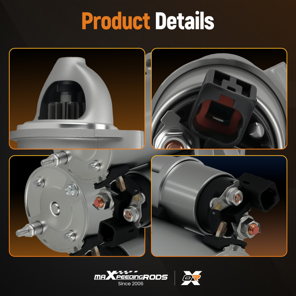 Starter compatible for HYUNDAI Santa Fe XL/Azera 3.3L 2015-2019 361003C260 1.7kW 11T