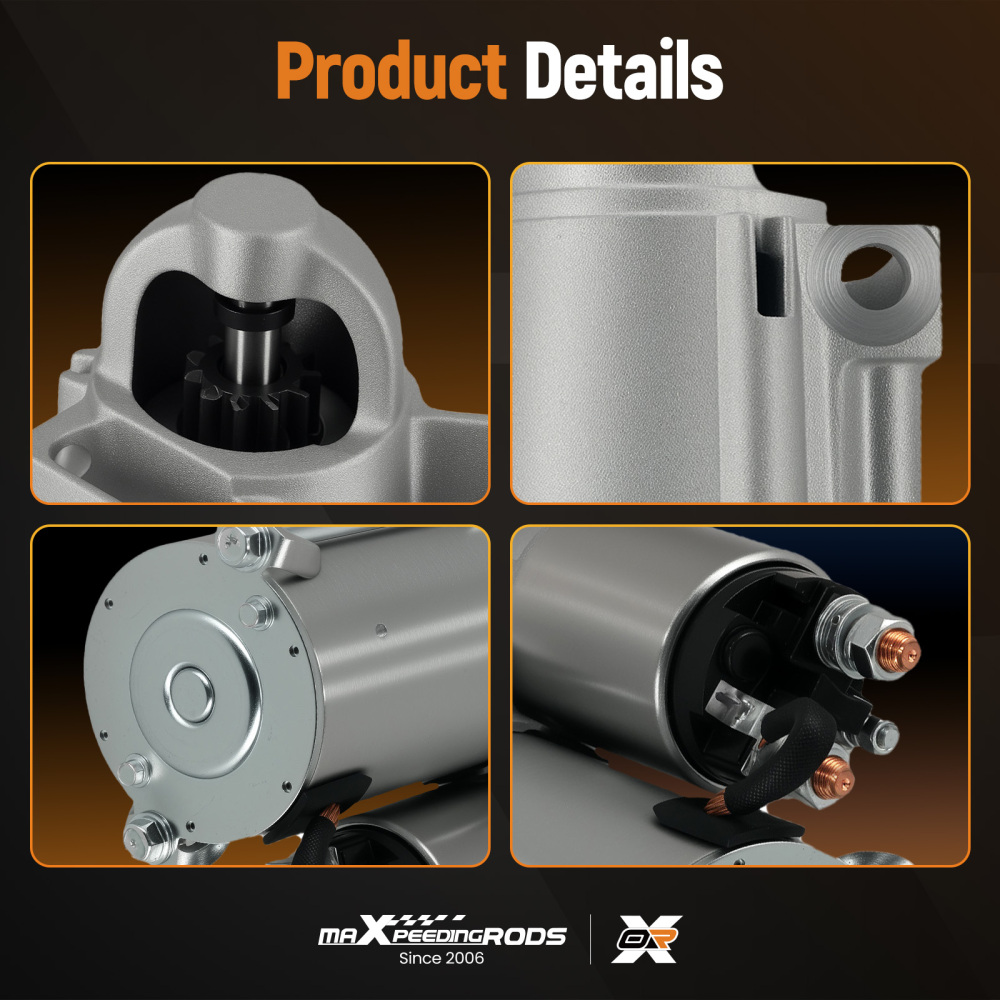 1.4kW Starter Motor compatible for Oldsmobile 98 Delta 88 Intrigue 3.8L 9000930 11T PMGR