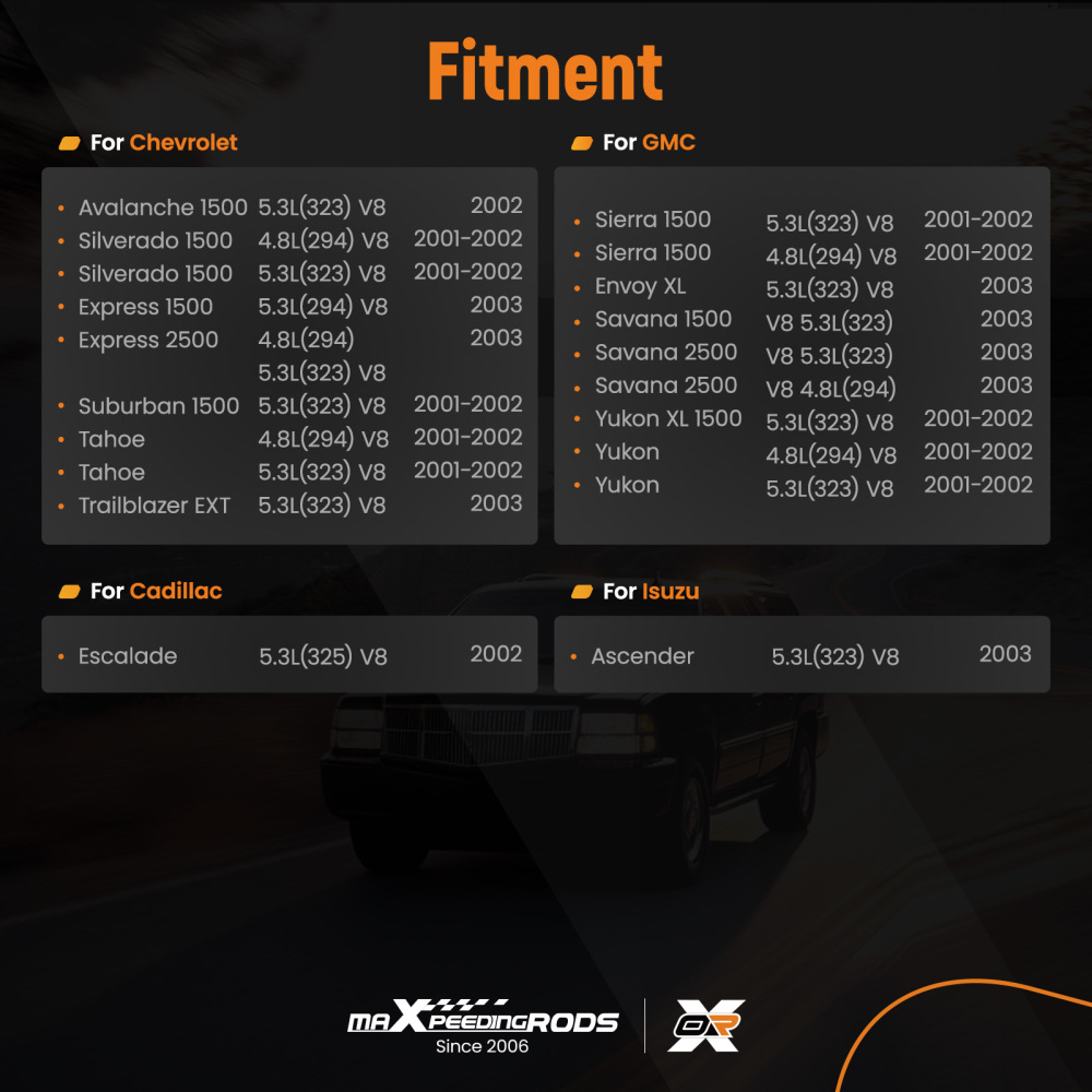 Starter Motor compatible for Cadillac Escalade Trailblazer 5.3L 2002-03 10465463 11T