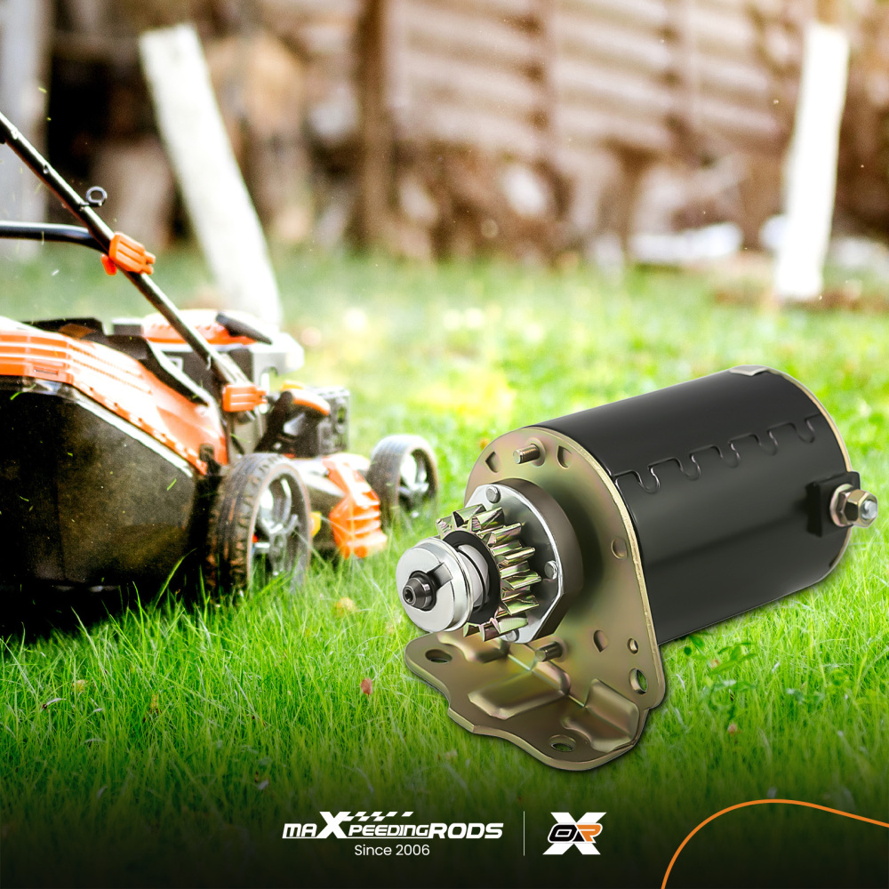 Starter compatible for Briggs and Stratton 14.5 16 16.5 17 17.5 18 18.5 14 Teeth 593934 5777