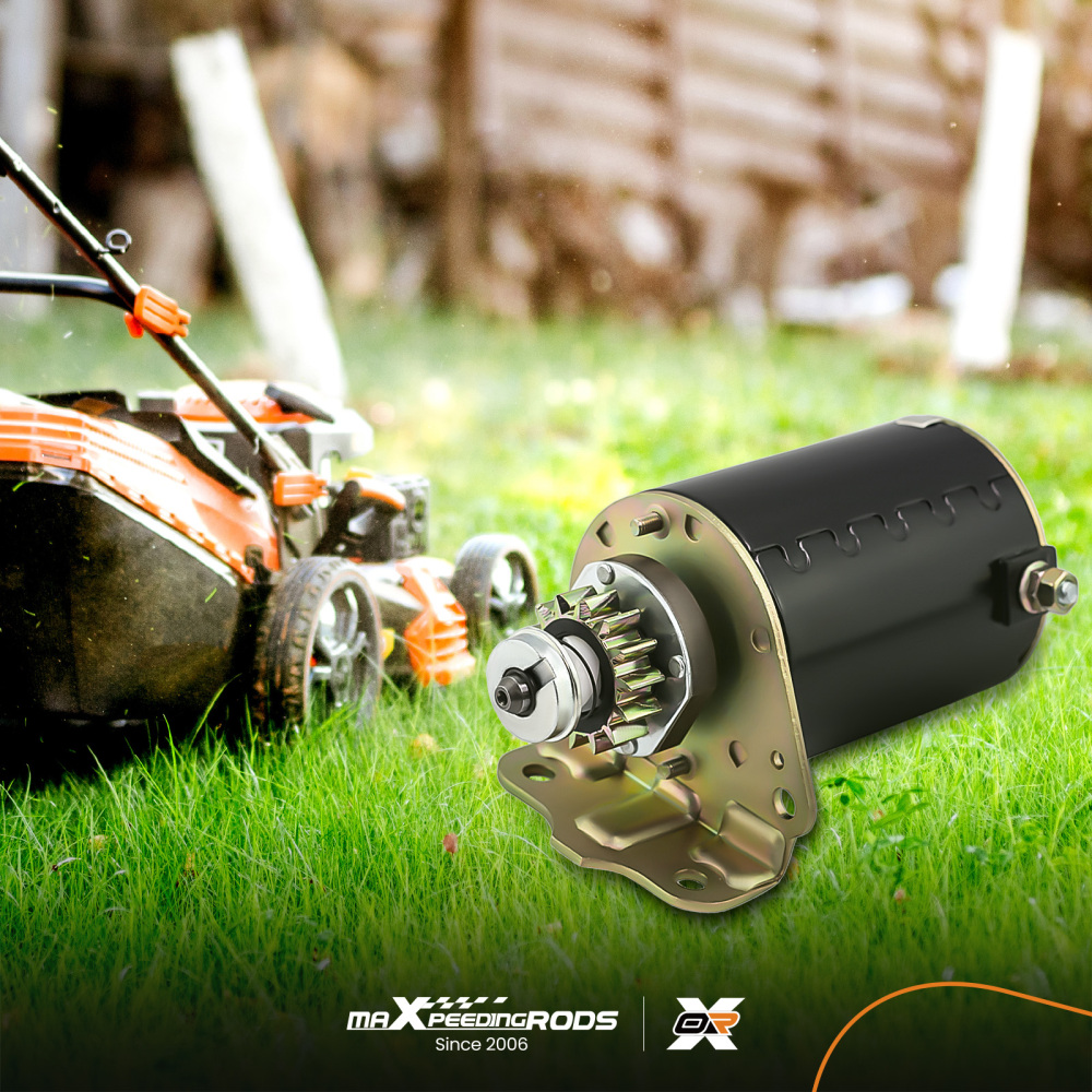 Starter compatible for Briggs and Stratton 14.5 16 16.5 17 17.5 18 18.5 14 Teeth 593934 5777