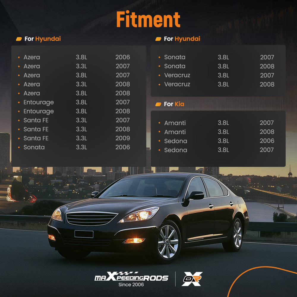 Starter Motor compatible for Hyundai Santa Fe 3.3L 2007-2009 361003CA00 8 Teeth 12V 1.4kW