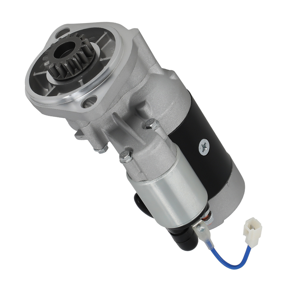 Starter Motor compatible for Mustang Skid Steer with Yanmar 4TN82E S13-332 12V 129136-77011