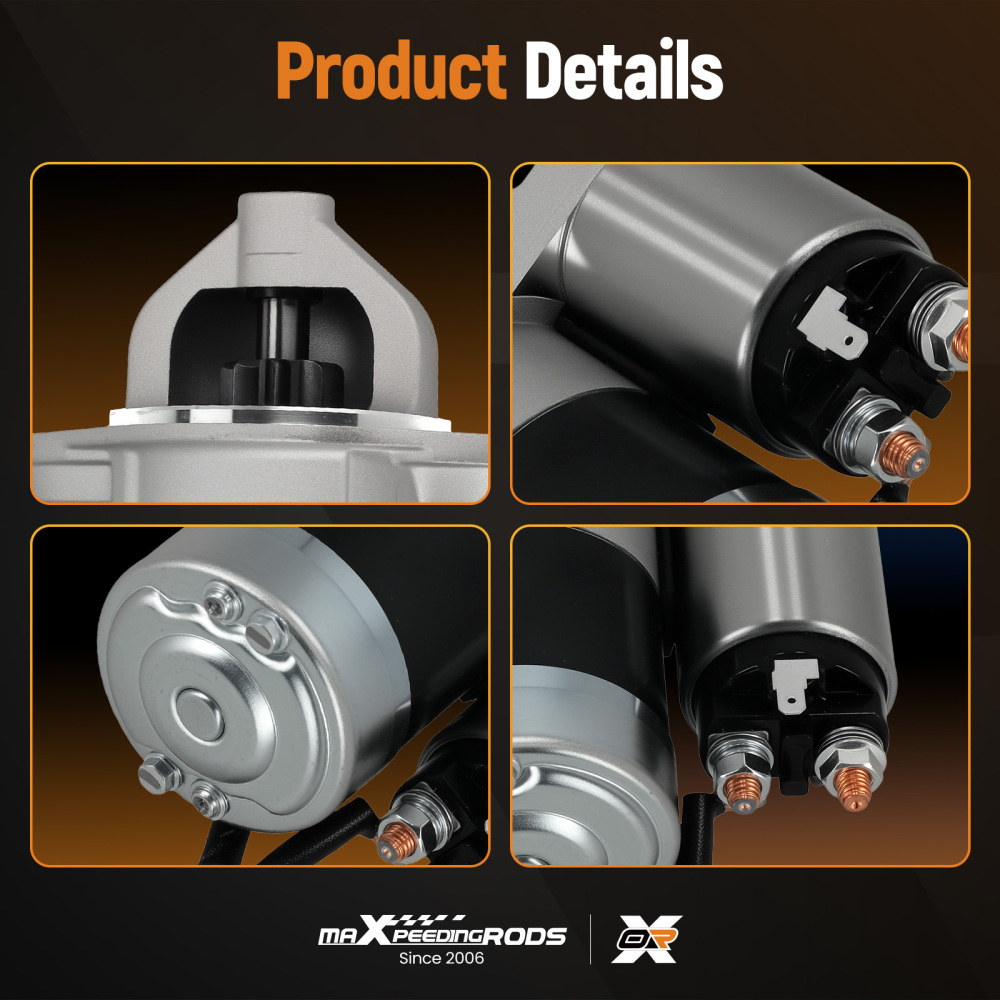 Starter Motor compatible for Hyundai Elantra 1.8L 2.0L 1996-2006 3610023100 Manual 12V