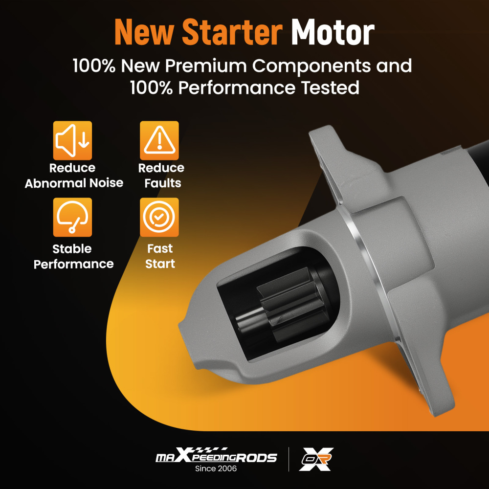 Starter Motor compatible for Subaru Forester Impreza 1998-2003 CCW 8 Teeth 1.0kW 12V