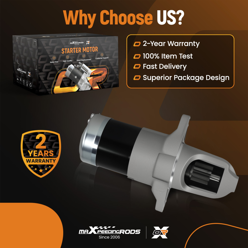 Starter Motor compatible for Subaru Forester Impreza 1998-2003 CCW 8 Teeth 1.0kW 12V