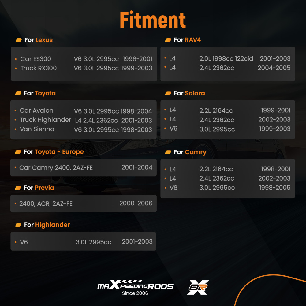Starter Motor compatible for Lexus ES300 compatible for Sienna 3.0L 1998-2003 63280053010 1.4kW 13T