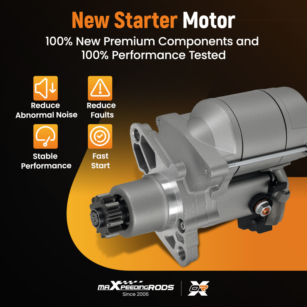 Starter Motor compatible for Lexus ES300 compatible for Sienna 3.0L 1998-2003 63280053010 1.4kW 13T