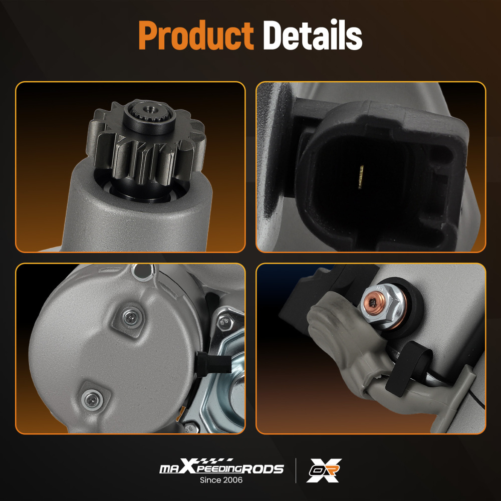 Starter Motor compatible for Lexus ES300 compatible for Sienna 3.0L 1998-2003 63280053010 1.4kW 13T