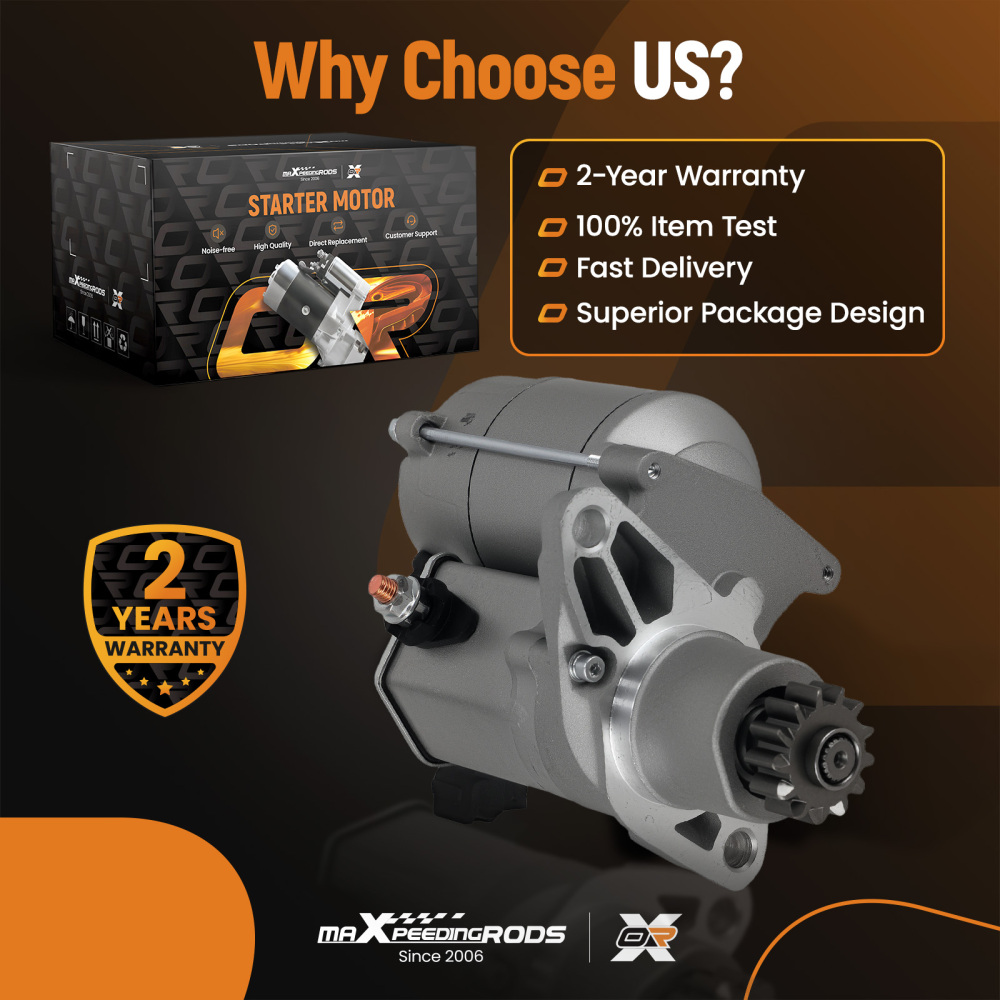 Starter Motor compatible for Lexus ES300 compatible for Sienna 3.0L 1998-2003 63280053010 1.4kW 13T