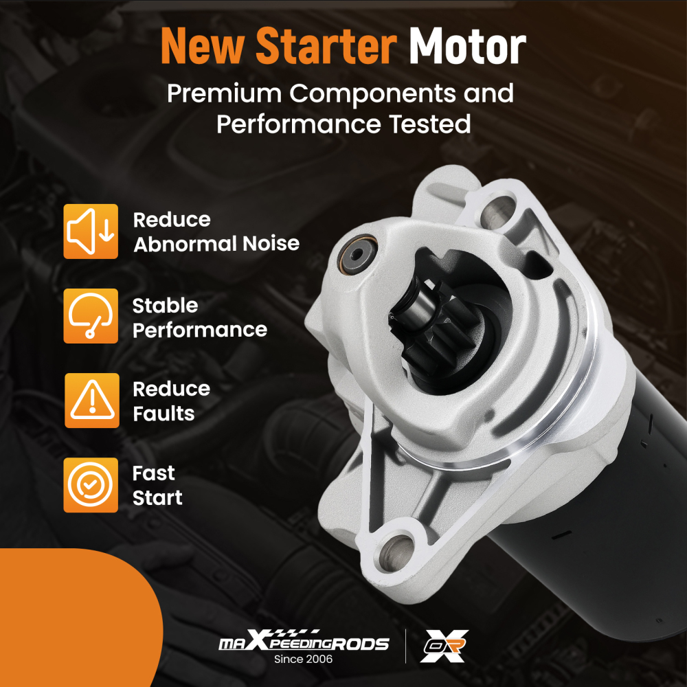 Starter Motor compatible for Mini Cooper S R50 R53 R52 2002-2008 17854N 7570488 0.9kW 9T