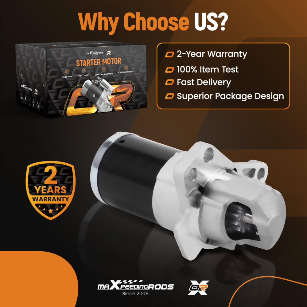 Starter compatible for Gmc Acadia Buick Enclave LaCrosse Chevy Impala Traverse compatible for Equinox