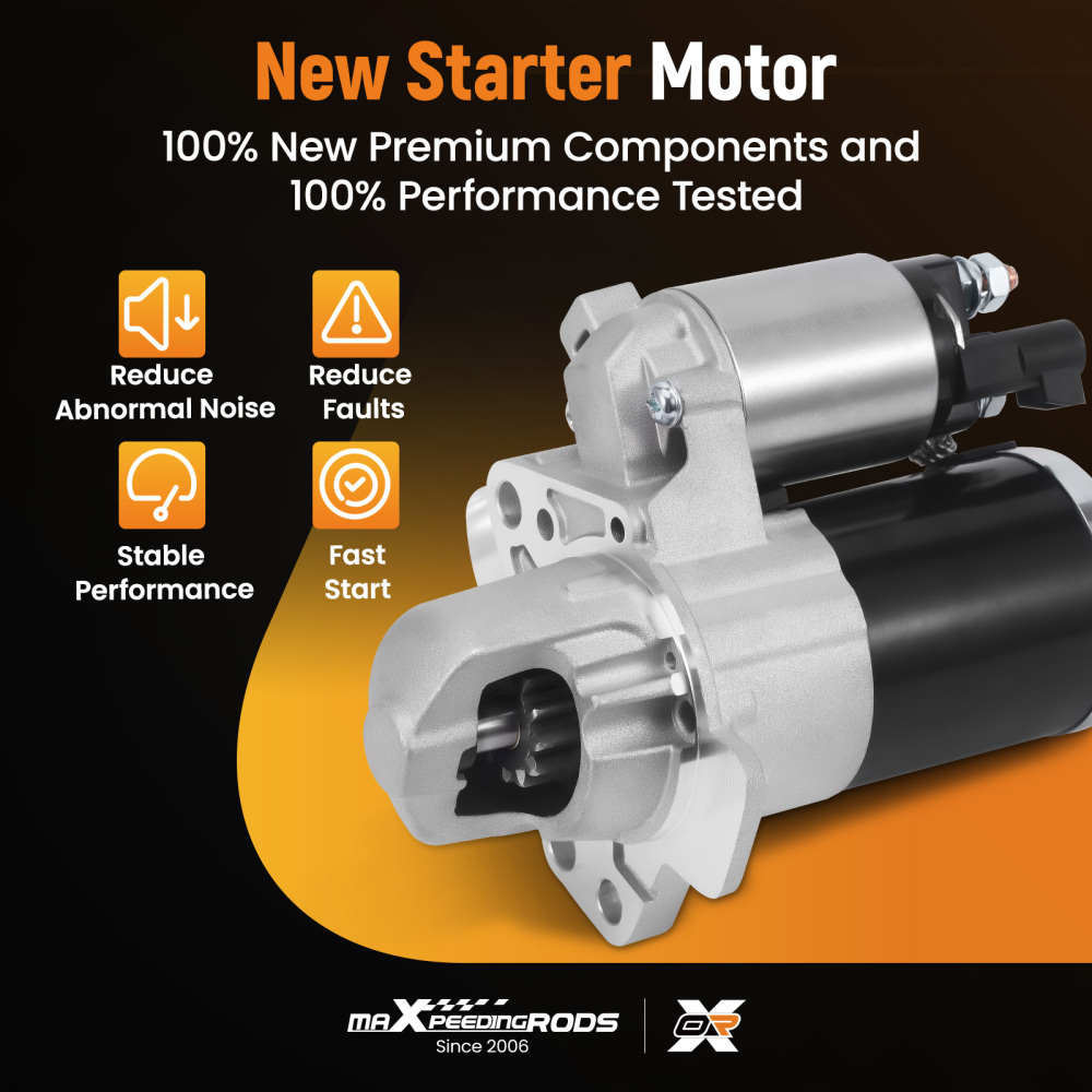 Starter compatible for Gmc Acadia Buick Enclave LaCrosse Chevy Impala Traverse compatible for Equinox