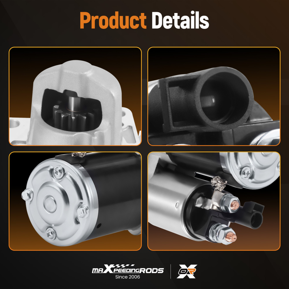 Starter compatible for Gmc Acadia Buick Enclave LaCrosse Chevy Impala Traverse compatible for Equinox