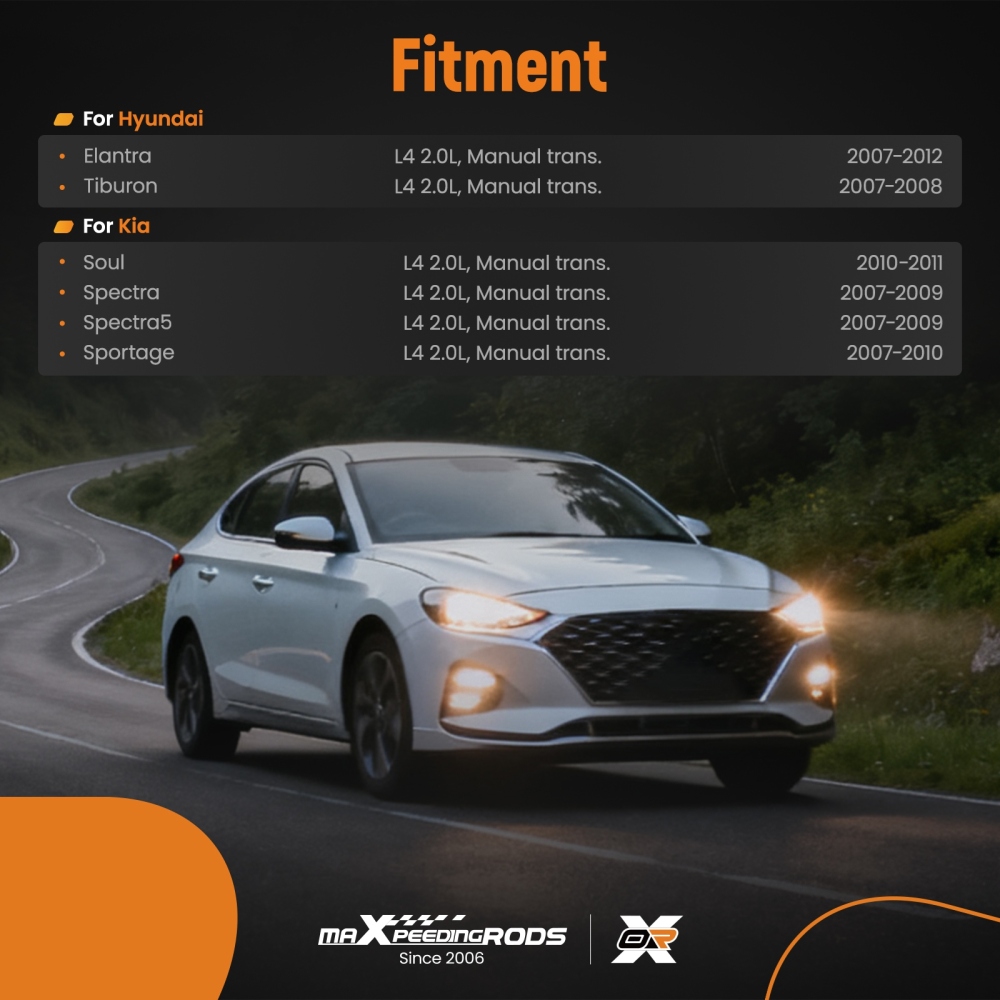 Starter compatible for Kia Spectra5 2.0L 2007-2009 3610023170RU Manual Trans 1.2kW 8T