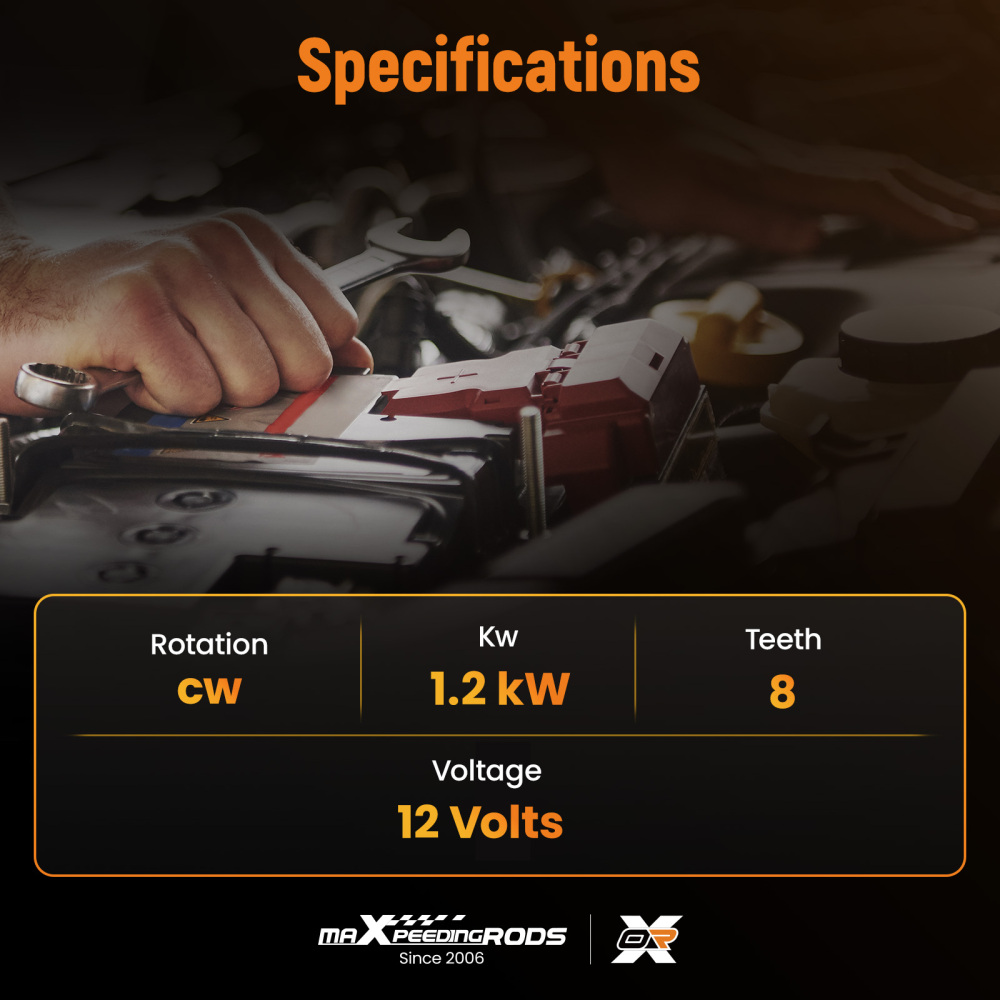 Starter Motor for Hyster Lift Truck H-60XL H-25XM S-50XM Yale F2 FE FFSO18400