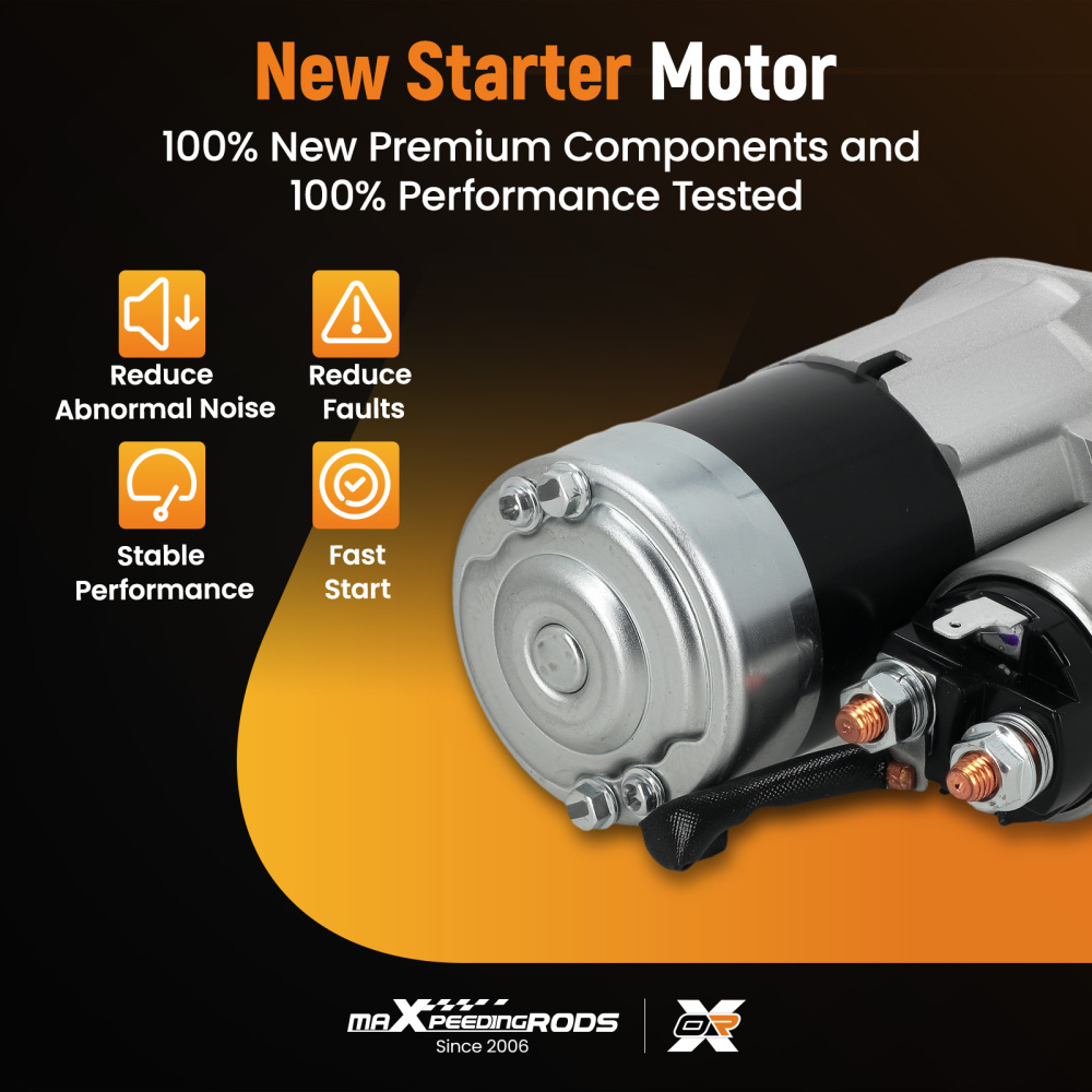 Starter Motor for Hyster Lift Truck H-60XL H-25XM S-50XM Yale F2 FE FFSO18400