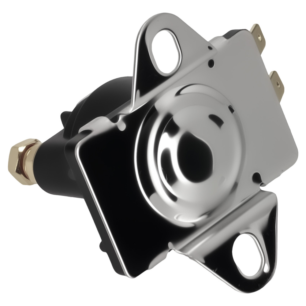 Solenoid compatible for Mercury Marine Starter 89-96158 89-96158T 89-846070 12V 4-Terminal