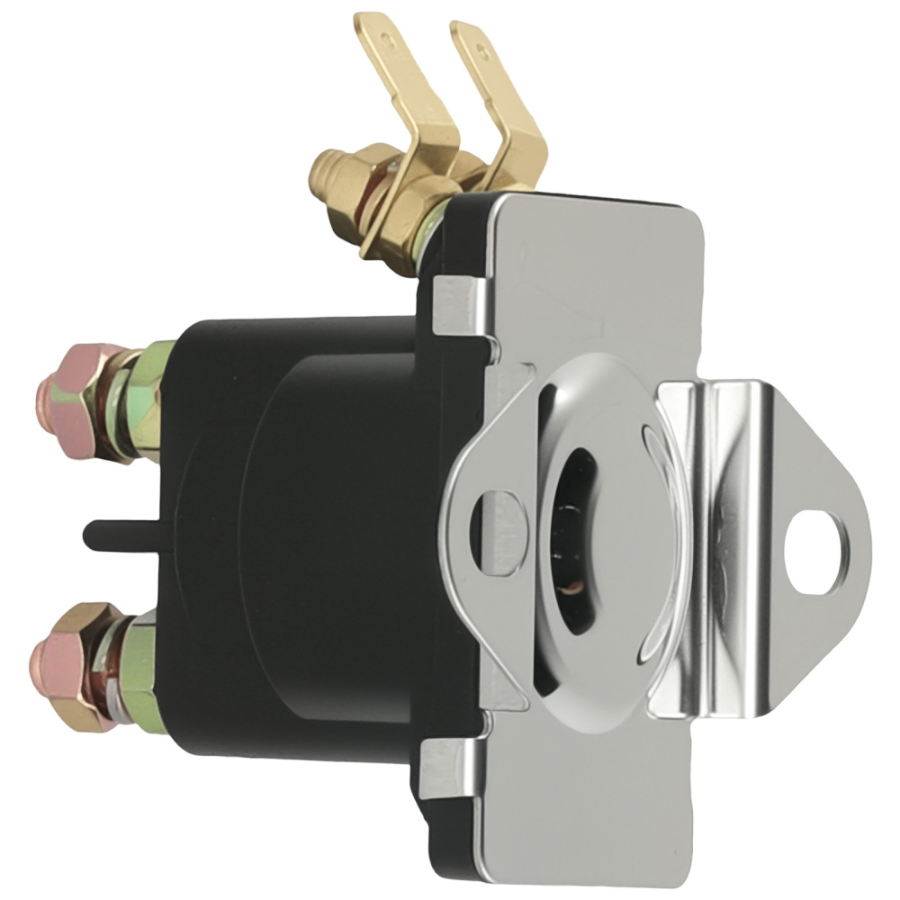 Solenoid compatible for Mercury Marine Starter 89-96158 89-96158T 89-846070 12V 4-Terminal