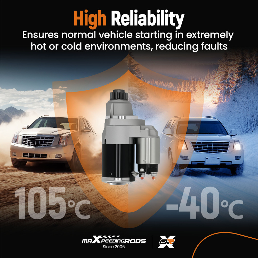 Starter compatible for Nissan Altima 2007-2013 2.5L M000TA0172ZC 19060N 12V 1.7kW PMGR